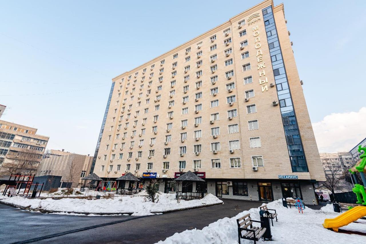 Сердце Города 1Комн Жк Молодёжный Almaty Exterior foto